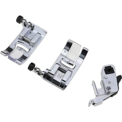 YOKOYAMA Sewing Tool Thick Material Seam Pressure Foot Home DIY Embroidery Sewing Machine Accessories For Brother Feiyue JUKI