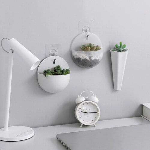 Wall Hanging Hydroponic Potted Plant Flower Pot Indoor Art Portrait Sculpture Vase Succulent Planter Vase Home Garden Decor