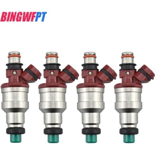 4pcs Fuel Injectors fit for Toyota 4Runner Pickup 3VZE 3.0L V6 23209-65020 23250-65020 195500-5400 22842-12130 23250-35040