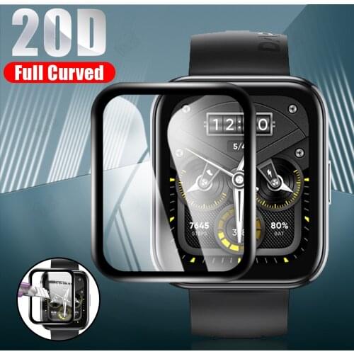 20D Curved Edge Protective Film For Realme Watch 2 Pro Smartwatch Screen Protector Accessories For Realme Watch 2 (Not Glass)