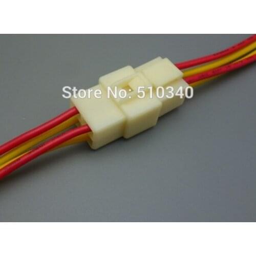 1set 6.3mm connector4P 4 pin Electrical 6.3 Connector Kits Male Female socket plug for Motorcycle Car