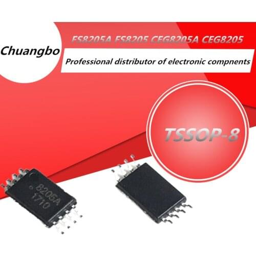 10pcs-50pcs 8205 8205A FS8205A FS8205 CEG8205A CEG8205 TSSOP-8 New spot