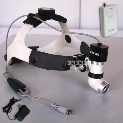5W LED Medical Headlight High-brightness Surgical Headlight Professional KD-202A-6 Dental Head Lamp LED 6000K 50000h 80000lx