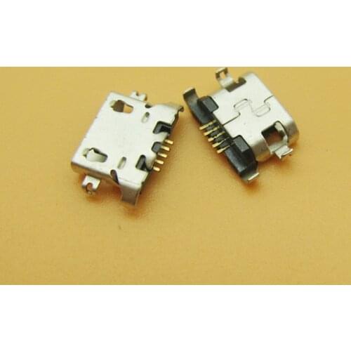 500pcs/lot micro mini jack socket USB Connector charging port repair dock plug For Alcatel Shine Lite OT5080 5080X 5080U 5080
