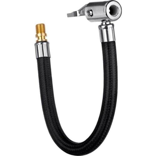 Car Tire Air Inflator Hose Inflatable Pump Extension Tube Adapter Twist Tyre Air Connection Locking Air Chuck 10cm