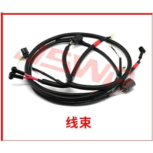 Custom excavator full car harness Daewoo / DH engine line