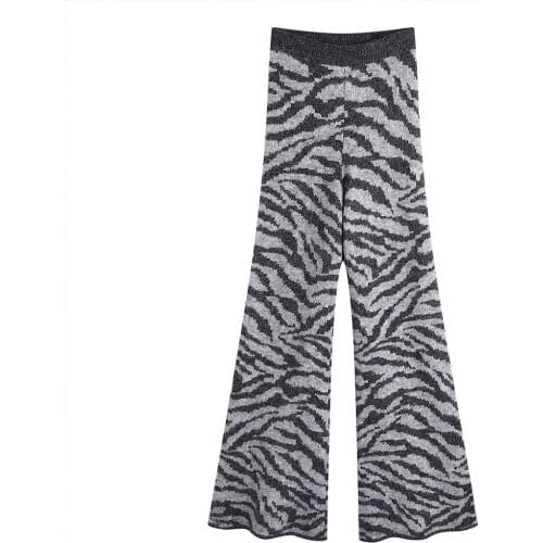 BMURHMZA Women's Knitted Trousers