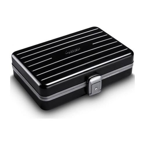 Cigar Case Portable Sealed Cedar Wood Lining Cigar Moisture Alcohol Box