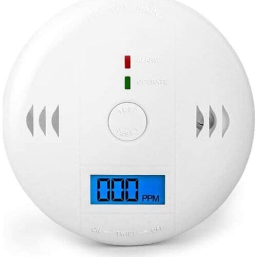Smart Life CO GAS Leak Carbon Monoxide Detector LCD Backlight Tester CH4 Methane Combustible Leakage Coal Alarm