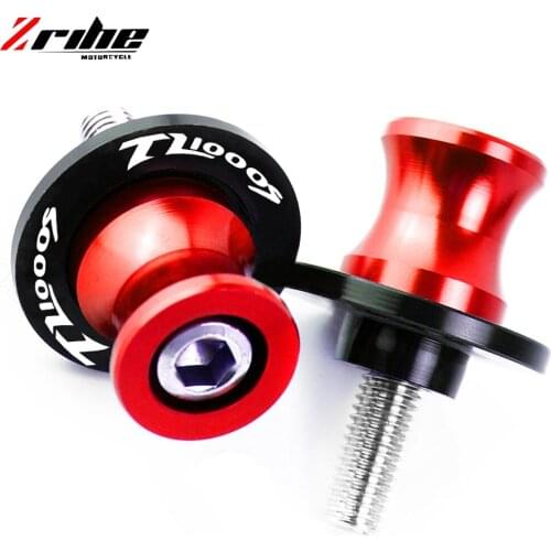 For Suzuki TL1000R TL1000S Motorcycle Accessories CNC Aluminum Swingarm Spools Slider Stand Screws 8mm TL1000 R S TL 1000 R S