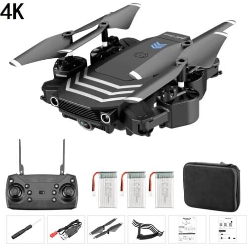 2021 New RC Drone LS11PRO WIFI FPV With 4K HD Camera Hight Hold Mode One Key Return Foldable Arm Quadcopter Drone For Gift