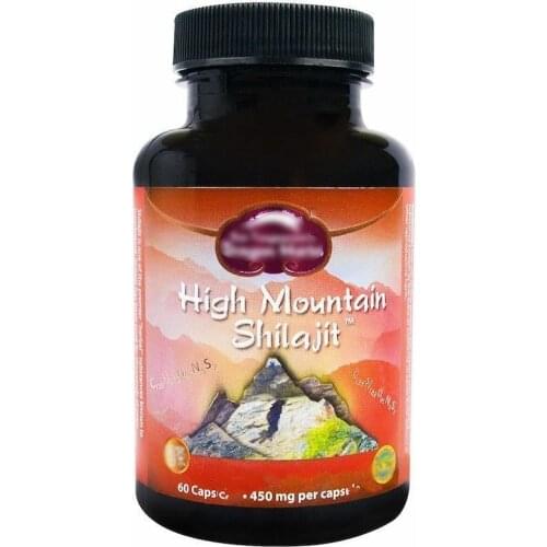 High mountain shilajit 450 mg*60 Caps/bottle