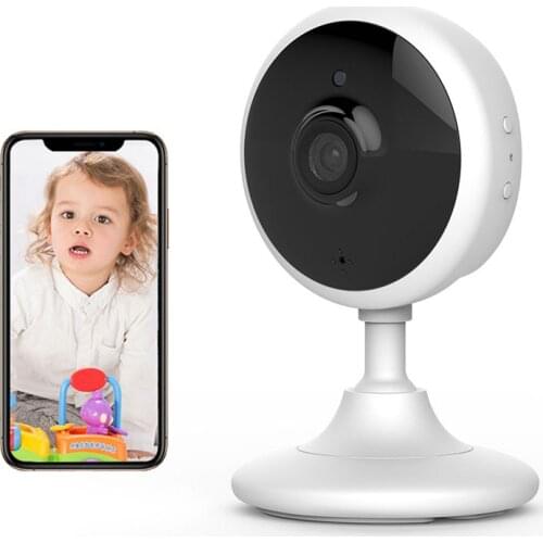 1080P IP Camera Wifi Wireless Security Motion Detection Baby Monitor Cam With Two-way Audio Night Vision For Home Surveillance