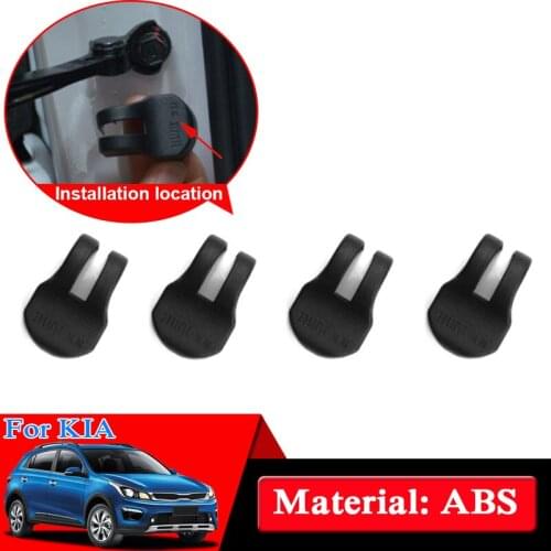 Car Styling Door Check Arm Protection Cover For Kia K2 K3 K5 SportageR Sorento KX Cross Soul KX5 Car Door Lock Protective Cover