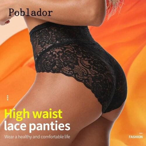 Lace Women Panties Hight Rise Underwear for Woman Plus Size 3XL Panties Butt Lift Lingerie Seamless Slip Femme Underpants Pantys