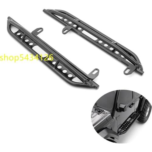Metal Side Step Running Board Rock Slider Pedal For 1/10 Axial SCX10 III AX103007 RC Crawler Car Accessories Parts