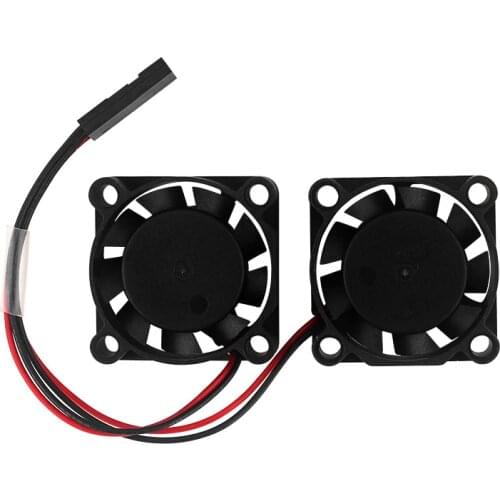 Dual Fan Module for Raspberry Pi 4B 3B+ 3B Aluminum Case