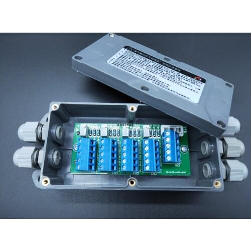 Loadometer Terminal Box Simulation Four into a Stainless Steel Junction Box Sensor Truck Scale Plastic Terminal Box