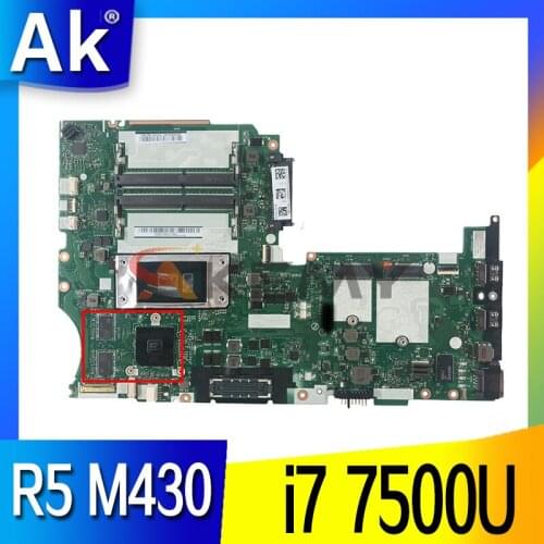 NM-B201 For Lenovo ThinkPad L470 notebook motherboard CPU i7 7500U GPU R5 M430 2GB 100% test work FRU 01HY131 01HY129 01YR935