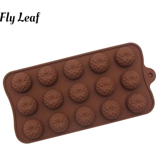Fly Leaf 3D Animal Rose Star Silicone Molds DIY Chocolate Candy Jelly Pudding Mould Cake Decoration Mold Baking Tool Accessories