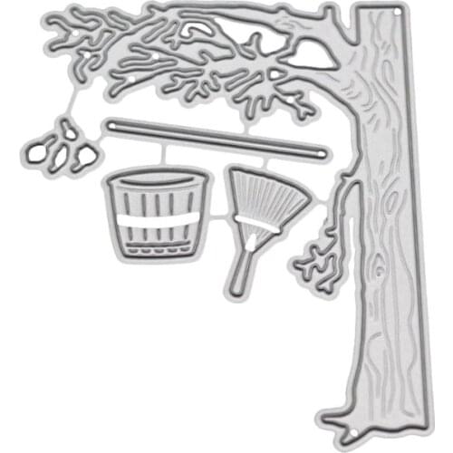 Autumn Metal Cutting Dies Stencil DIY Scrapbooking Album Stamp Paper Card Embossing Craft Decor