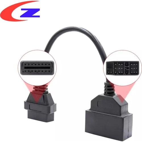 OBD to OBD2 16Pin OBD Connector Adapter For Toyota 17/22 Pin For MINI VCI J2534 Tis Teachstream OBD 2 OBD2 Car Diagnostic Cable