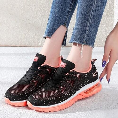 Couple Casual Shoes Fashion Breathable Basket Sneakers Lace Up Mesh Flat Shoes Sneakers Tenis Feminino Plus Size 35-46 Footwear