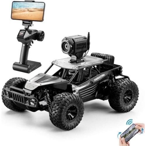 RC Car 2WD 2.4GHz climbing Car Remote Control Car with 720P HD FPV Camera 1/16 Scale Off-Road Remote Control Truck Gifts for kid