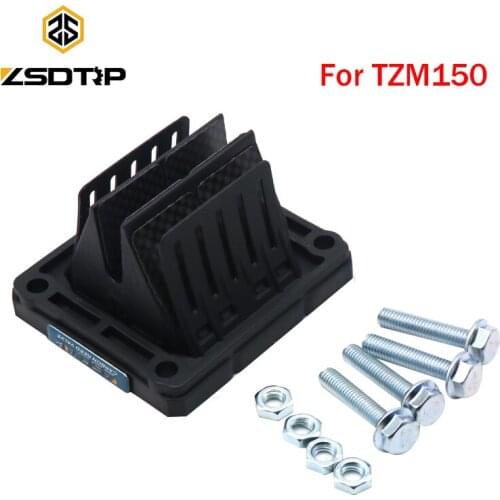 ZSDTRP MOTO Reed Valve for YAMAHA TZM150 Carbon Fiber Reed Valve Kit