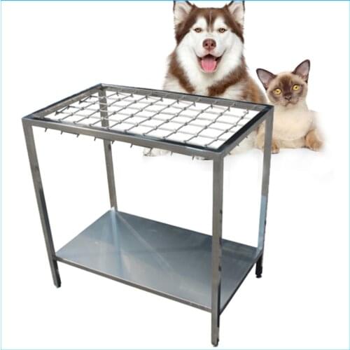 Veterinary equipment Veterinary Stainless steel pet binding shelf for animal