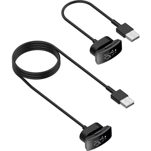 USB Charger for Fitbit Inspire/ Inspire HR Smart Wristband Charging Cable Cord Charging Dock Station