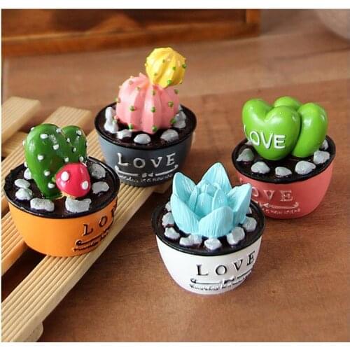 1PC Random Color Mini Flower Trees Miniature Plants Garden Decor Fairy Home Houses Decoration Crafts DIY Accessories JL 0971