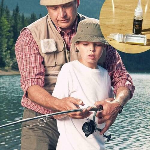 2Pcs Fishing Rod Glue Fishing Rod Epoxy Resin AB Glue Transparent Glue for Twine Fishing Rod Accessories MC889