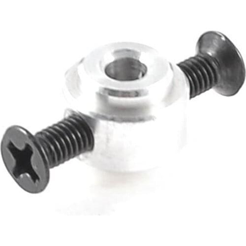 3.17mm Hole Dia RC Propeller Prop Saver Adapter w Black Rubber O Ring 20mm x 3mm