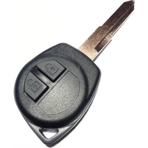 With Rubber Button Pad Replacement Remote Case for SUZUKI Vitara Swift Ignis SX4 Liana Alto Grand Vitara 2 Button Key Shell