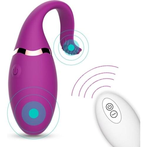 Erotic Vibrating Egg Wireless Remote Control G- Spot Vibrator Sex Toy for Women Panties Love Egg Vagina Vibrator Anal Sex Toys