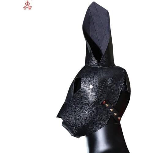 JIUAI Soft Material Head Eye Face Mask BDSM Accessories Couple Flirting Sex Toys For Women Nightclub