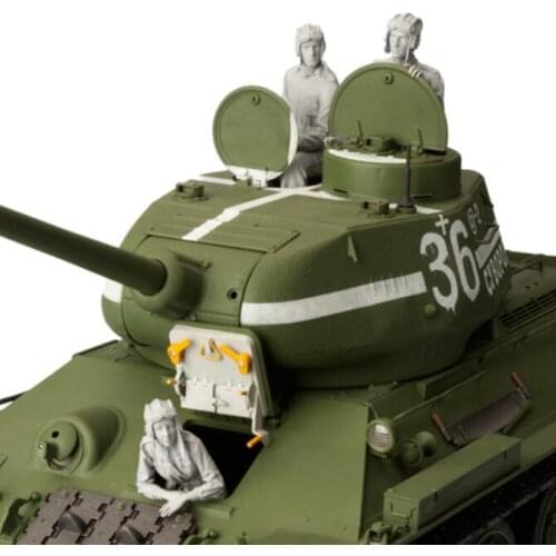 1/16 Scale Unpainted Resin Figure Russia Tank crew 3 figures collection figure