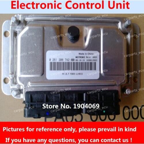 Engine Computer Board 0261201894 M7.9.7 ECU 0261208742 M303 JL481Q/0261B07281 5P180818.HEX/0261B07283 LG-1/MR481Q For SMA Car