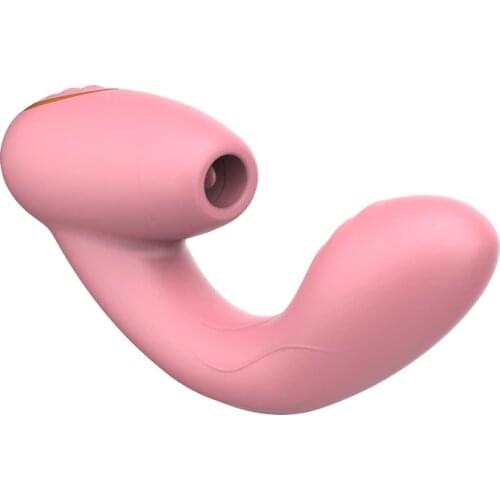 Sucking Vibrator 10 Frequency Vibration Strong Suck Lick Together Double Orgasm Femalex Masturbation Woman Sex Toys Sex Shop