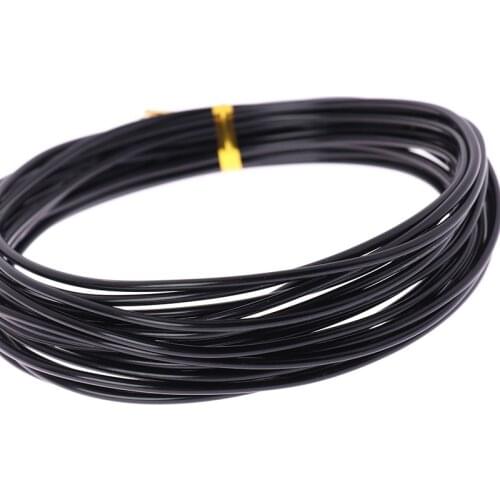 Bonsai Wires Anodized Aluminum Bonsai Training Wire with Total 16.5 Feet (Black)