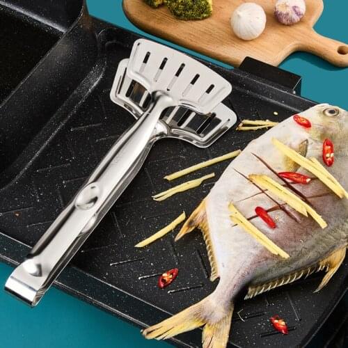 Stainless Steel BBQ Grilling Tongs Salad Bread Serving Tong Kitchen Barbecue Grilling Cooking Tong Kitchen Utensils Accessories
