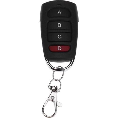 433Mhz Universal Remote Control Wireless Garage Door 4 Buttons For Garage Command Opener Alarm Remote Control