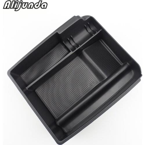 Car armrest storage box glove box tray storage box for Kia Sportage R 2011-2016, auto accessories organizer box, car styling