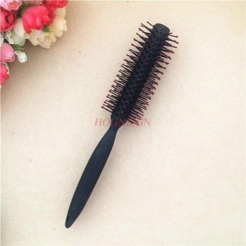 1pcs Hair Comb Spiral Professional Plastic Round Brush Roller Curly Hairstyle Massager Hairbrush Dressing Salon Sale