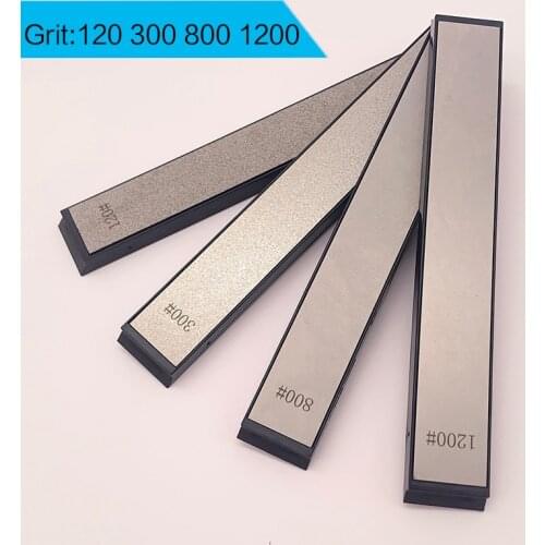 120/300/800/1200 grit 4-piece set of sharp-edged sharp diamond sharpening stones knife sharpener knife sharpening system bar