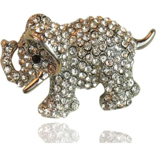 2020 New Arrivals white Broach Rhinestone Brooch for Girl dress Fashion Classic animal brooches for women hijab pins X1637