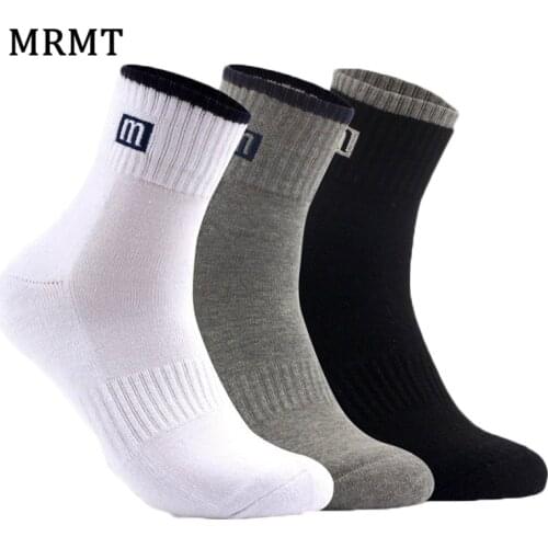 3 Pairs /Lot High Quality 100% Cotton Socks Men And Women Socks Pure Color Male Socks 3 Colors Hot Sale 2021 MRMT For Winter