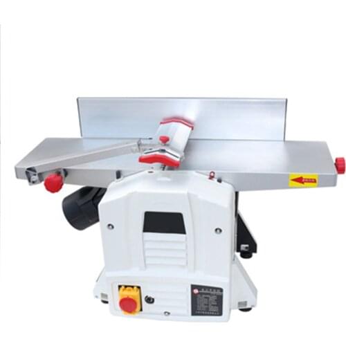 8 Inches Flat Planer Table Press Thicknesser Carpenter Planer Blench Tools Small Single-sided Home Multifunction Planing Machine