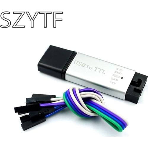 Aluminum shell CP2102 USB 2.0 to TTL UART Module 5Pin Serial Converter STC Replace FT232 Module support 5V/3.3V